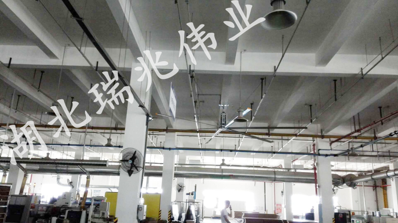 整體降溫、工業(yè)大風扇、超大覆蓋面積、節(jié)約成本