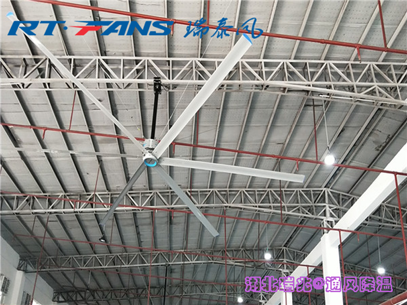 健身房通風降溫  低空商用風扇   湖北工業(yè)大風扇  工業(yè)大吊扇  大型工業(yè)風扇