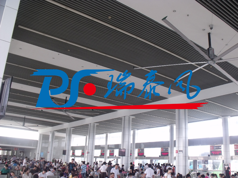 高大廠房車間通風(fēng)降溫，瑞泰風(fēng)工業(yè)大風(fēng)扇，夏日防暑好搭檔！