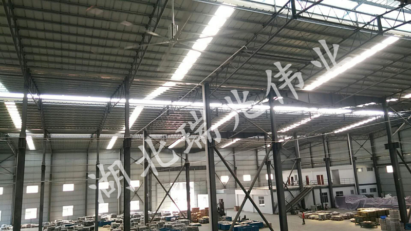 工業(yè)大風(fēng)扇為什么適合高大型廠房通風(fēng)降溫？