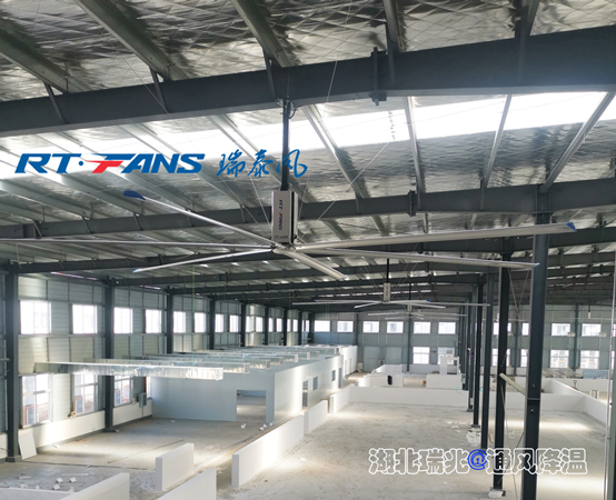 工業(yè)大風扇為汽車制造工廠車間降溫出力又省錢！