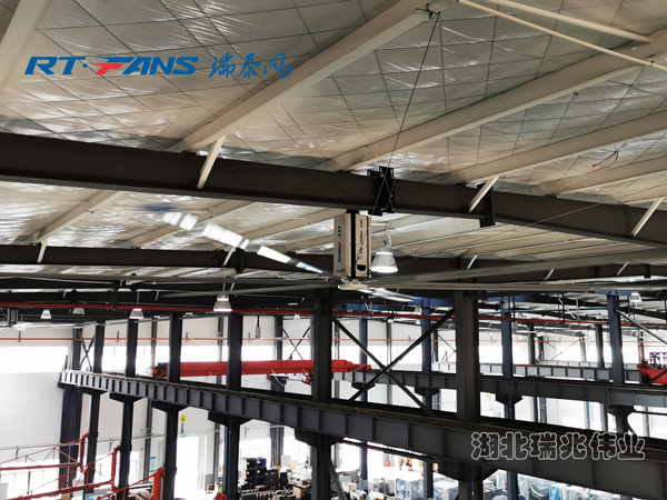大型廠房車間降溫方案，就選瑞泰風大型工業(yè)風扇